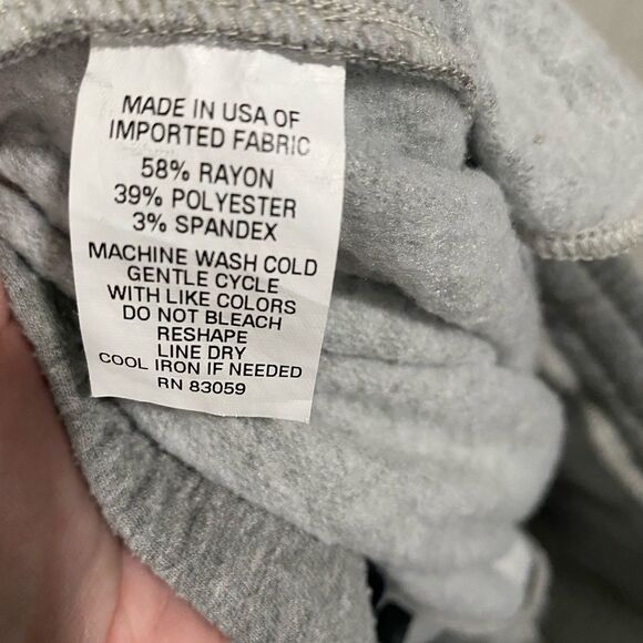 Drew Anthropologie crop high low hem lounging sweatpants size Small - Picture 5 of 5